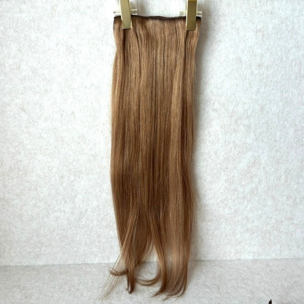 BELLAMI Classic Lace Clip-In Extensions 22" 3 Wefts Caramel Blonde 100g NWOT